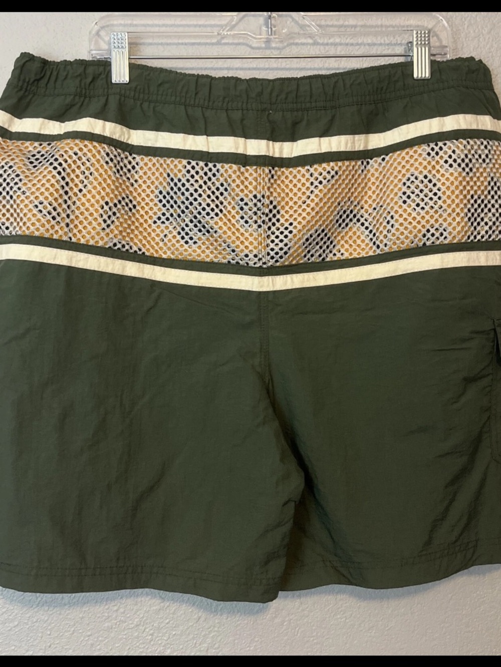 Vintage Extreme Limit Men’s Retro Colorblock Swim Trunks Size Large - Picture 7 of 7